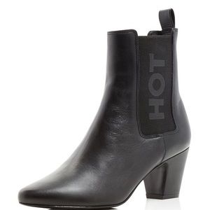 Kate Bosworth Matisse Hoyt Hot Shot Mid heel leather black boots